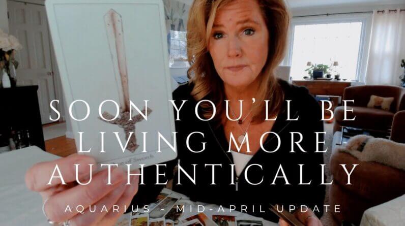 AQUARIUS : You're Going To Be Living More AUTHENTICALLY From Now On | Mid April 2025 Reading 1 AQUARIUS : You're Going To Be Living More AUTHENTICALLY From Now On | Mid April 2025 Reading