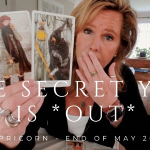 CAPRICORN : The SECRET Is OUT | Mid May 2025 Zodiac Tarot Reading
