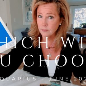 AQUARIUS : Freedom Vs. Security | June 2025 Zodiac Tarot Reading