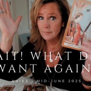 ARIES : RECLAIM Your Identity - The Future Comes Rushing Toward You | Mid June 2025 Tarot Reading