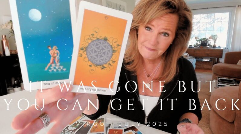 VIRGO : Regeneration - Reclaiming Your JOY | July 2025 Zodiac Tarot Reading 1 VIRGO : Regeneration - Reclaiming Your JOY | July 2025 Zodiac Tarot Reading