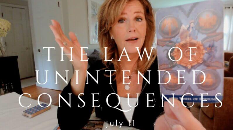 Your Daily Tarot Reading : The LAW Of Unintended Consequences FLIPS Your Life (In A VERY GOOD WAY) 1 Your Daily Tarot Reading : The LAW Of Unintended Consequences FLIPS Your Life (In A VERY GOOD WAY)