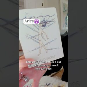 ARIES : You Dodged A BULLET - This New Person Is AMAZING | Mid August 2025 Tarot Reading #shorts