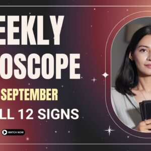 SEPTEMBER Weekly Horoscope 1st TO 7th SEPTEMBER  WEEKLY HOROSCOPE✴︎💫 Weekly rashifal September