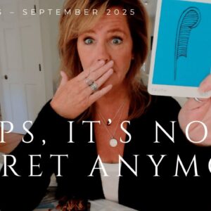 AQUARIUS : The Secret NO ONE TALKS ABOUT Is Opened UP | September 2025 Zodiac Tarot Reading