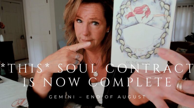 GEMINI : THIS Soul Contract Is Now COMPLETE | Mid August 2025 Zodiac Tarot Reading 1 GEMINI : THIS Soul Contract Is Now COMPLETE | Mid August 2025 Zodiac Tarot Reading