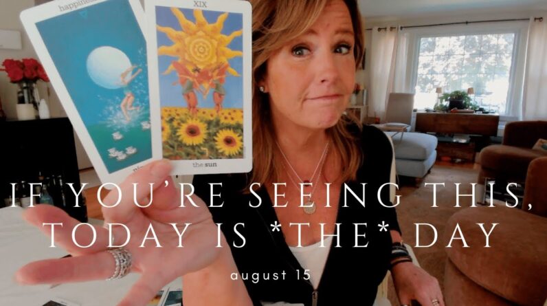 Your Daily Tarot Reading : Today Is THE Day | Spiritual Path Guidance 1 Your Daily Tarot Reading : Today Is THE Day | Spiritual Path Guidance