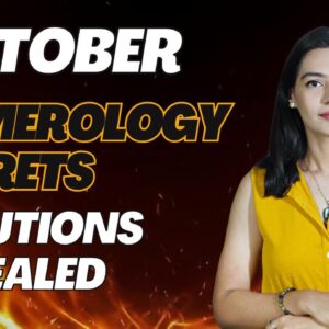 October 2025 Numerology Forecast 🔮Solutions for Love, Money & Luck! Numerology October Mulank 1 - 9