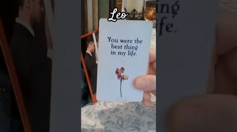 Leo ♥️ "Baby, Just One More Try" #Leo #Tarot 1 Leo ♥️ "Baby, Just One More Try" #Leo #Tarot