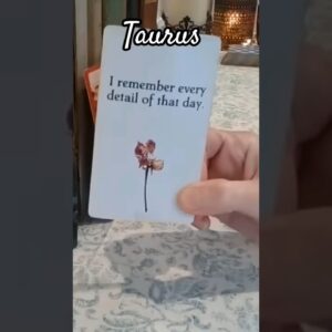Taurus ♥️ The Moment They Fell In Love #Taurus #tarot