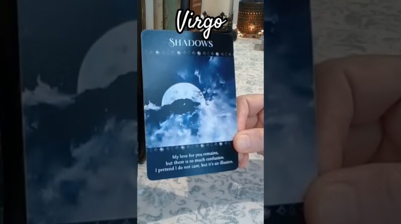 Virgo ♥️  They Hide In The Shadows #Virgo #tarot