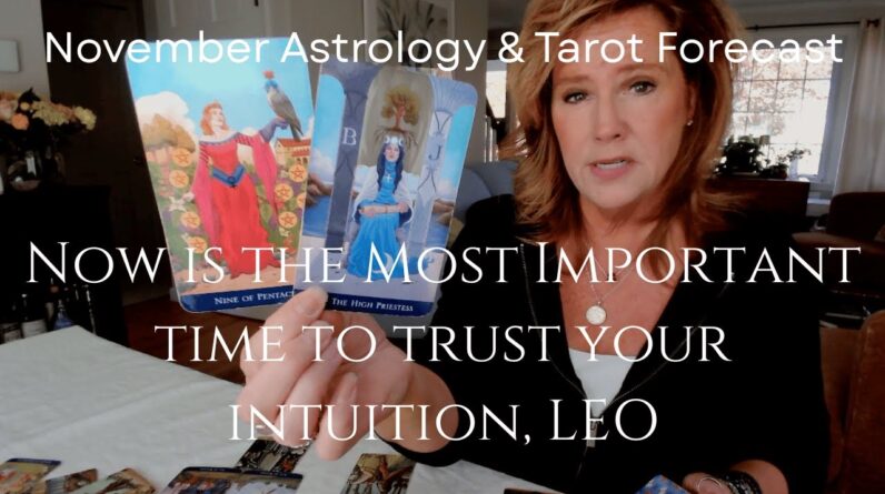 LEO - There Has Never Been A More Important Time For You To TRUST Your Intuition | November Reading 1 LEO - There Has Never Been A More Important Time For You To TRUST Your Intuition | November Reading