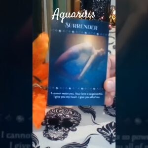 Aquarius ❤️ Sweet Surrender #Aquarius #tarot
