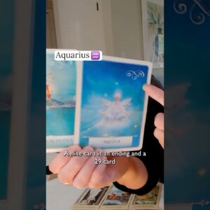 AQUARIUS : It's Time To Become Who You Want To Be | Mid October 2025 Zodiac Tarot Reading #shorts