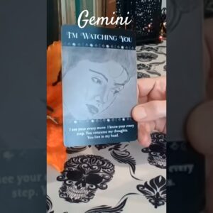 Gemini ❤️ Kinda Stalkerish #Gemini #tarot