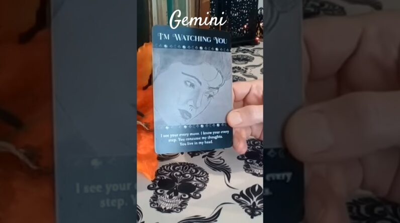 Gemini ❤️ Kinda Stalkerish #Gemini #tarot 1 Gemini ❤️ Kinda Stalkerish #Gemini #tarot