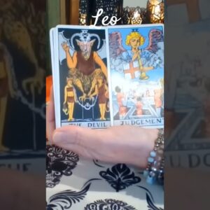 Leo ♥️  Good vs. Evil #Leo #tarot