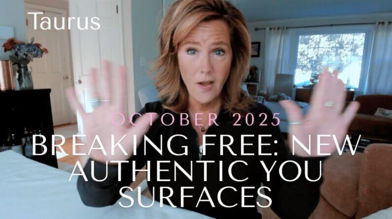 TAURUS : Purging An Old IDENTITY - Becoming YOU | October 2025 Zodiac Tarot Reading