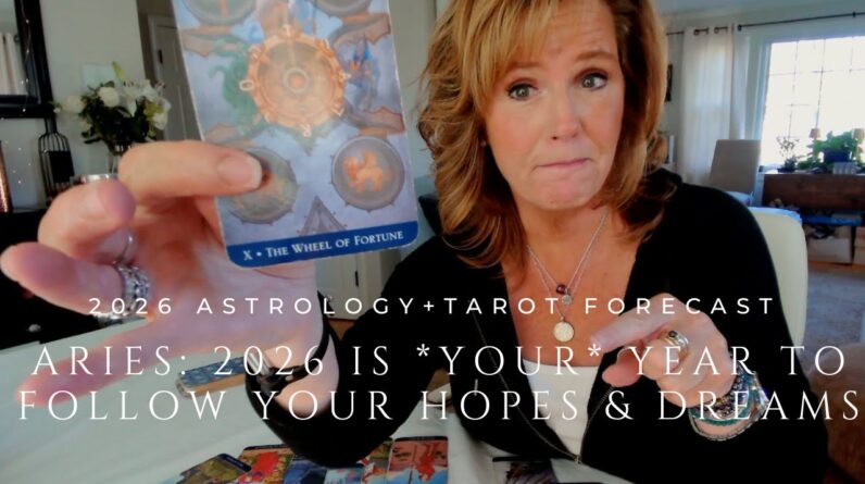 ARIES : THIS IS The Year To Follow Your Hopes & Dreams | 2026 Astrology + Tarot Forecast 1 ARIES : THIS IS The Year To Follow Your Hopes & Dreams | 2026 Astrology + Tarot Forecast