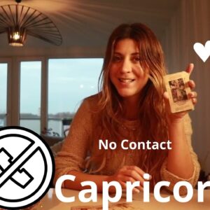 CAPRICORN 🚫🙊 “They Went Cold… But Their Resolve Is Cracking” No Contact Tarot Reading
