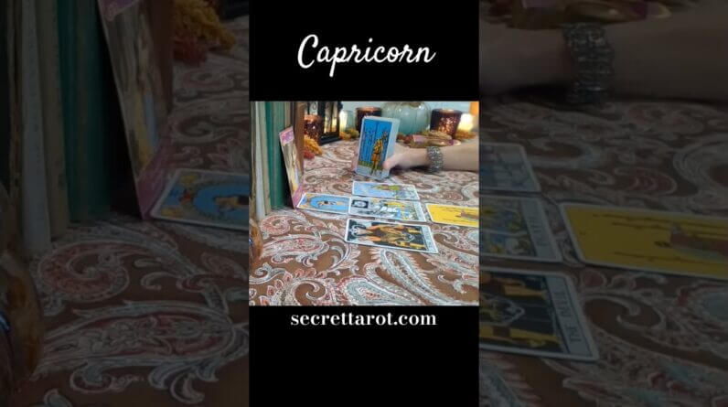 Capricorn ❤️ Once These Words Are Spoken #Capricorn #tarot