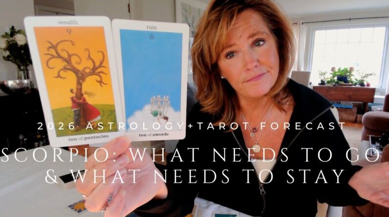 SCORPIO : Reinvent, Reinvigorate, Reconnect | 2026 Astrology + Tarot Forecast