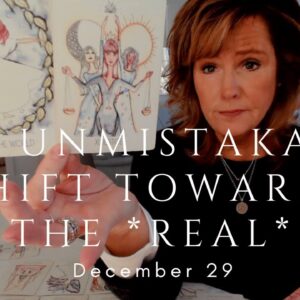 Your Daily Tarot Reading : An UNMISTAKABLE Shift Toward The REAL | Spiritual Path Guidance