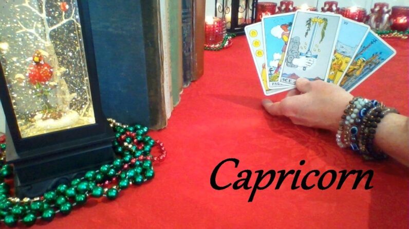 Capricorn Mid December 2025 ❤💲 EXPRESSION OF REGRET! Let Them Come To You This Time LOVE & CAREER