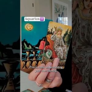 AQUARIUS : Mid January 2026 Zodiac Tarot Reading #shorts #tarot