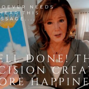 For Whoever Needs To Hear This Message : Well Done! Seeing This Pattern Leads To Great Happiness