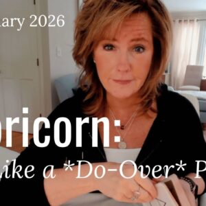 CAPRICORN : I'd Like A DO-Over Please | February 2026 Zodiac Tarot Reading