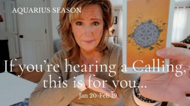 Your Daily Tarot Reading : AQUARIUS Season - WAKE UP, You're Being CALLED | Spiritual Path Guidance