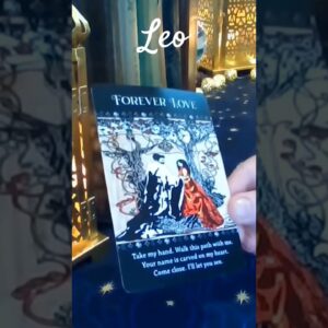 Leo ♥️  Come Close, I'll Let You See #Leo #tarot