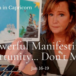 New Moon In CAPRICORN : Looking BACK To Move FORWARD
