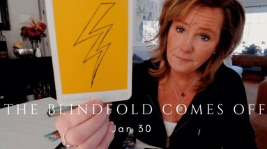 Your Daily Tarot Reading: A New Phase Of The Journey Removes The Blindfold | Spiritual Path Guidance