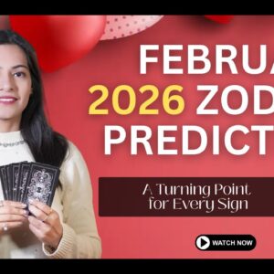 February 2026 Zodiac Prediction 🌙 | A Turning Point for Every Sign FEBRUARY WARNING ⚠️ #february