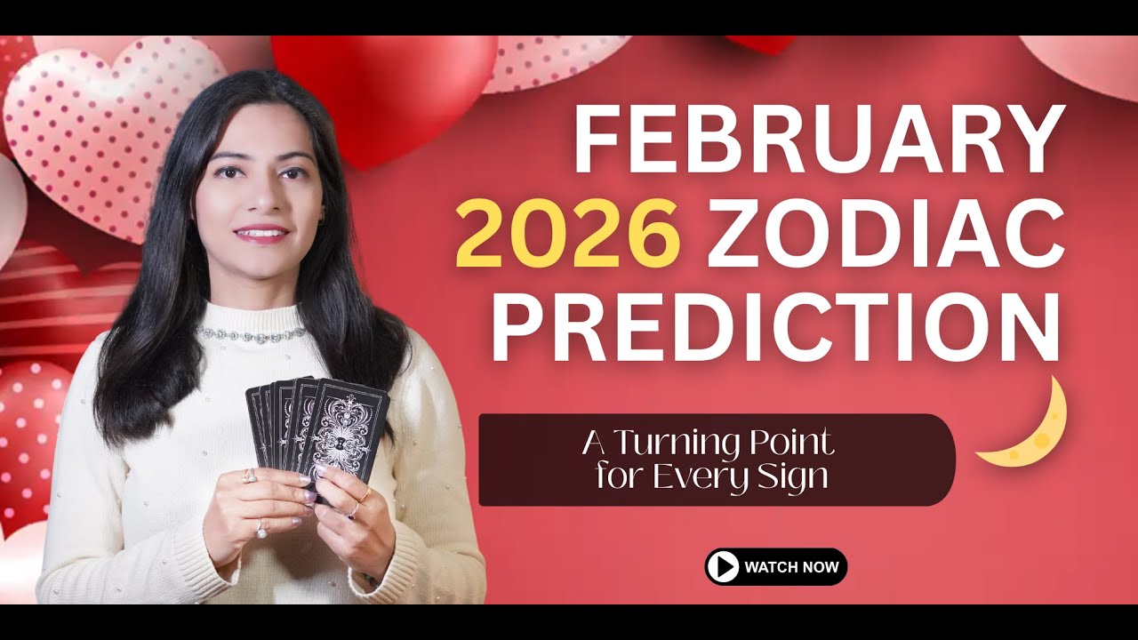 February 2026 Zodiac Prediction 🌙 A Turning Point For Every Sign