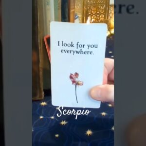 Scorpio ♥️ Hiding Their Emotions #Scorpio #tarot