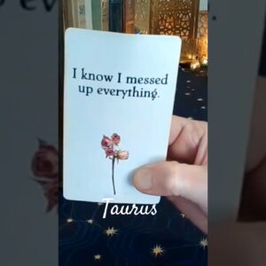 Taurus ♥️ Guilt! They Know What They Didn't #Taurus #tarot