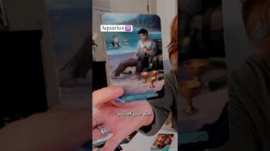 AQUARIUS : Mid February 2026 Zodiac Tarot Reading #shorts #tarot