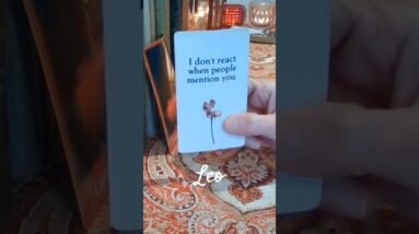 Leo ♥️  Its All An Act #Leo #tarot