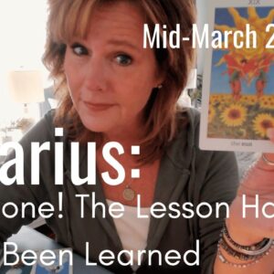 AQUARIUS : You Are On A NEW PATH | Mid March 2026 Zodiac Tarot Reading