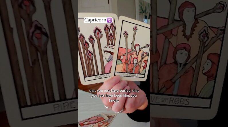 CAPRICORN : This Past Life Soulmate Is A TEACHER For You | Mid April 2026 Tarot Reading #shorts