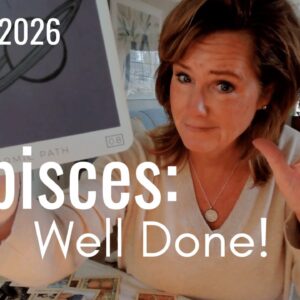 PISCES : Lots Of KARMIC Chapters Are Ending Now - Well Done! | April 2026 Zodiac Tarot Reading