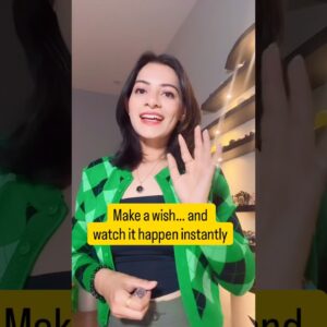 Make a wish… and watch it happen instantly ✨💫 @lisasimmi #wish #wishfulfillment #success #goals