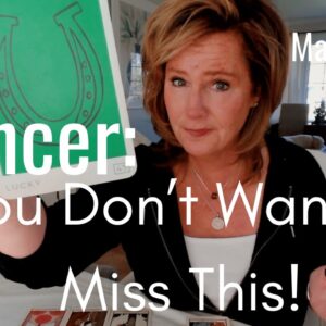CANCER : You Do NOT Want To Miss This Opportunity | May 2026 Zodiac Tarot Reading