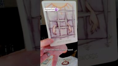 AQUARIUS June 2026 : You ARE FREE Now #shorts #tarot