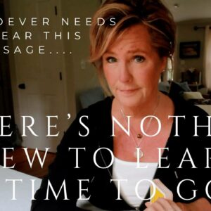 For Whoever Needs To Hear This Message : Time To Take Charge Of Your Life
