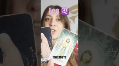 LEO ♌️ A Little Warning Before Reaching Out ‼️ #leotarot #tarotreadings #shortstarot