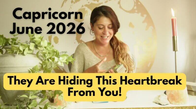 CAPRICORN ❤️ 'A MESSAGE IS ON IT'S WAY FROM YOUR SOULMATE' | June 2026 Tarot Reading
